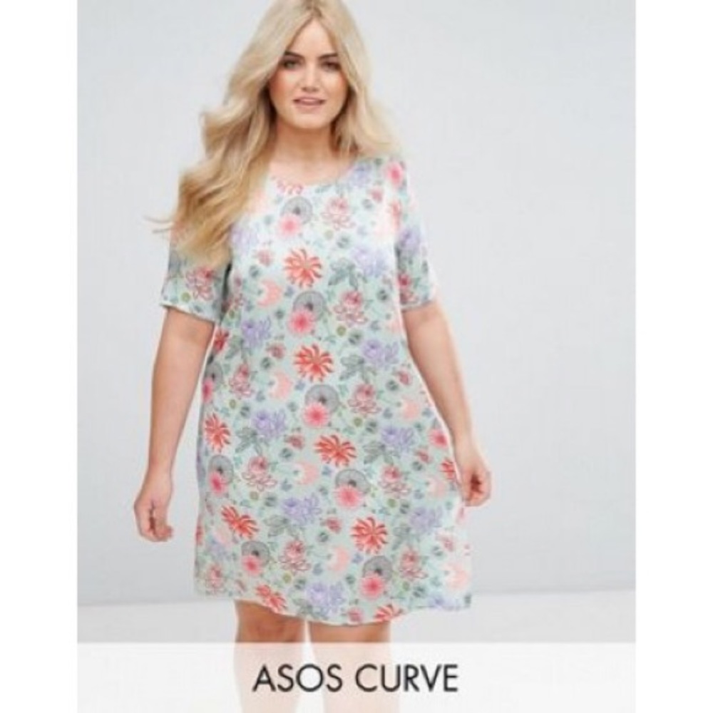 alice & you shift dress  - ASOS curve